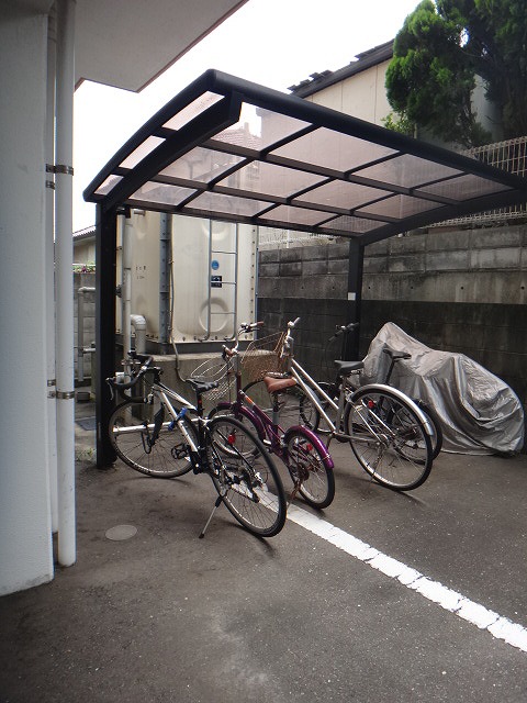 Other common areas. Bicycle parking space is also spacious ☆ 