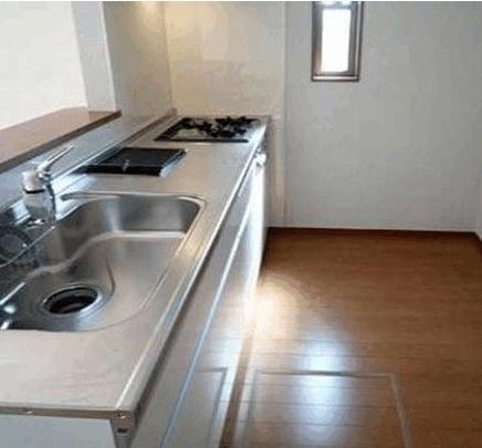 Kitchen. The photograph is the same type