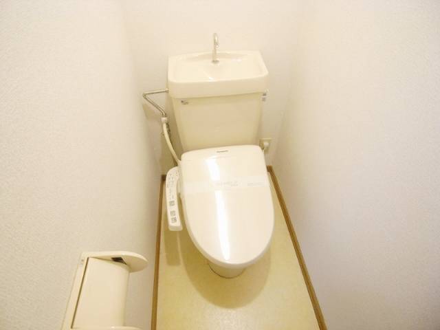 Toilet. Toilet with washlet