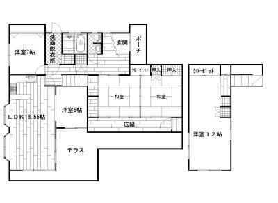 Floor plan. 27 million yen, 5LDK, Land area 328 sq m , Building area 149.42 sq m