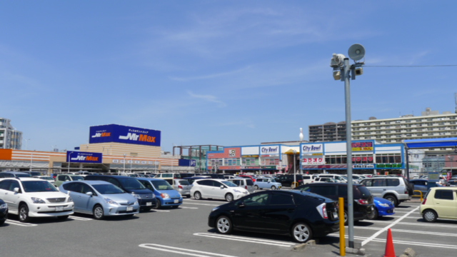 Shopping centre. West Court Meinohama 740m to (commercial complex) (shopping center)