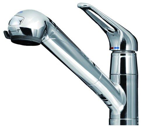 Other Equipment. Compact body water purifier integrated faucet. In a compact body is an all-in-one cartridge packed with high-performance.