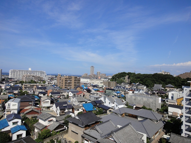 View. Please enjoy the blue sky and the pleasant breeze