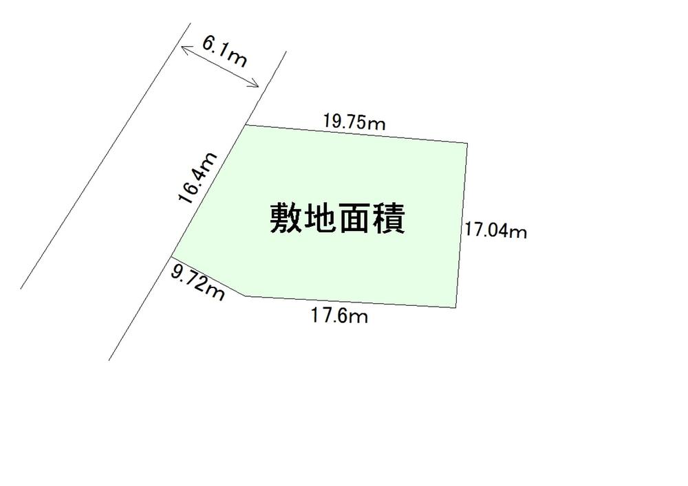 Compartment figure. Land price 18.9 million yen, Land area 395.37 sq m