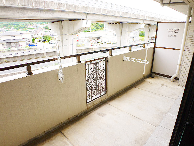 Balcony. Sunny with spacious balcony