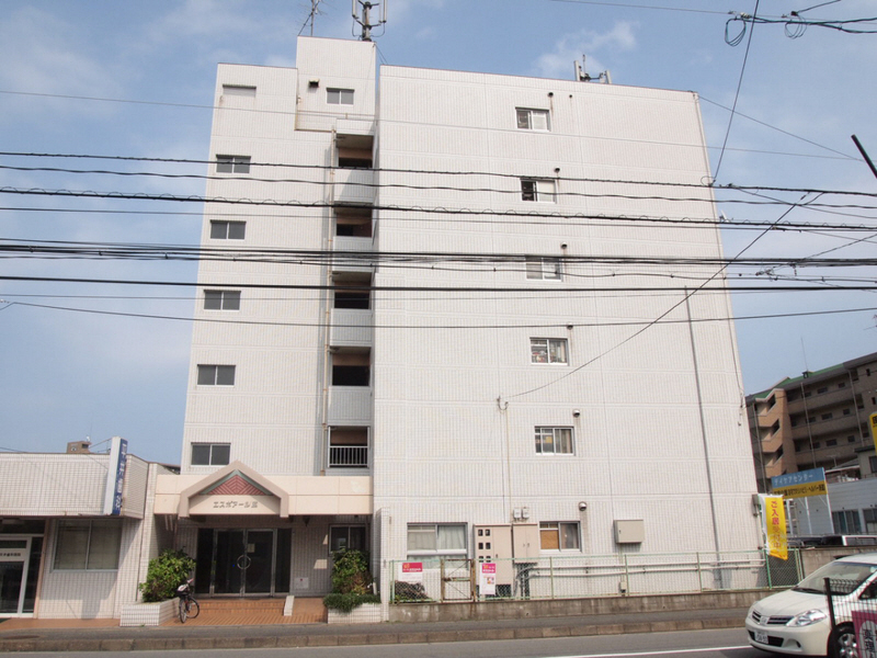 Building appearance. RC rental apartment of XVI-cho area. 