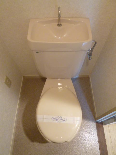 Toilet. It is separate. 