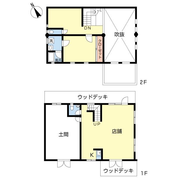 Floor plan. 25,800,000 yen, 1LDK + S (storeroom), Land area 473.52 sq m , Building area 116.33 sq m