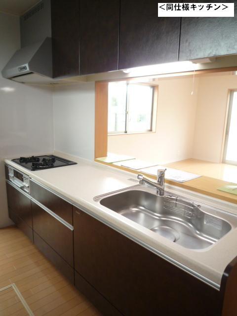 Same specifications photo (kitchen). Same specification kitchen Convenience has a back door
