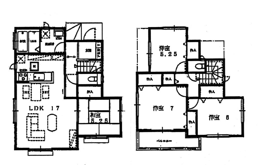 Floor plan. 29,800,000 yen, 4LDK, Land area 146.41 sq m , Building area 98.12 sq m