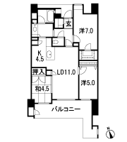 Floor: 3LDK, the area occupied: 75.2 sq m, Price: 36.4 million yen