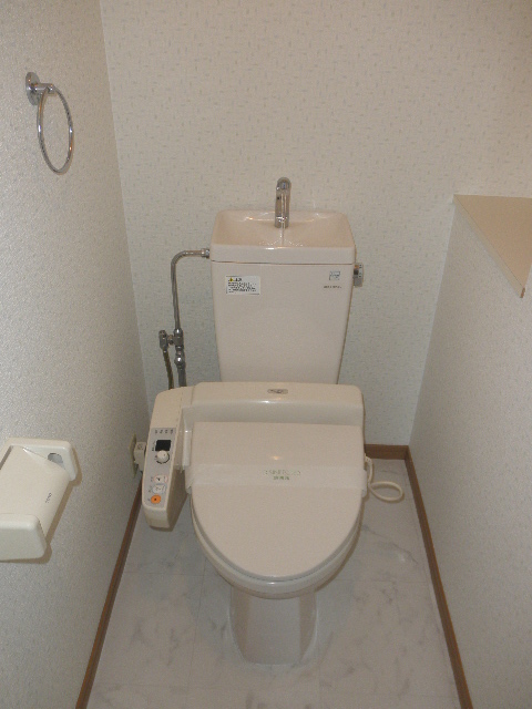 Toilet. Washlet is with. 