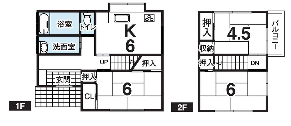 Floor plan. 11 million yen, 3DK, Land area 99.61 sq m , Building area 61 sq m