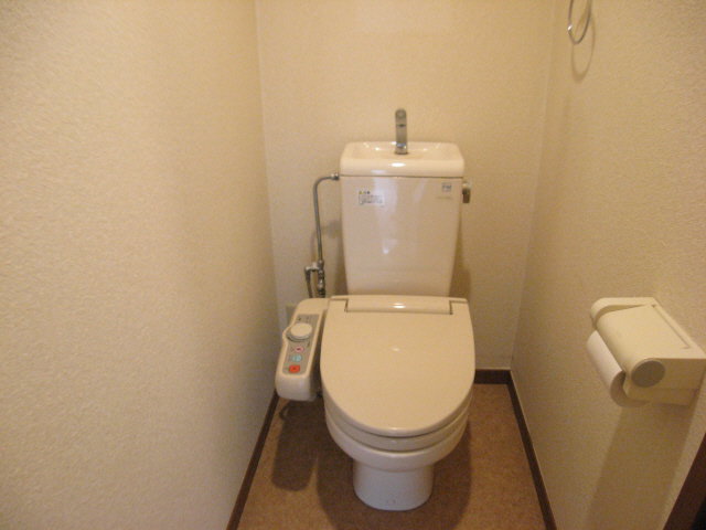 Toilet. Washlet is with function