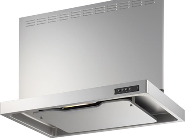 Kitchen.  [Range hood that take advantage of the stainless steel material] Range hood, Adopt a strong cosmetic surface is beautiful and stylish design in the dirt and rust.