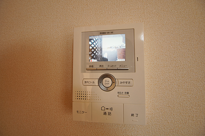 Security. Monitor with intercom also
