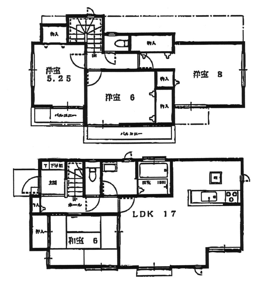 Floor plan. 29,800,000 yen, 4LDK, Land area 129.99 sq m , Building area 100.61 sq m