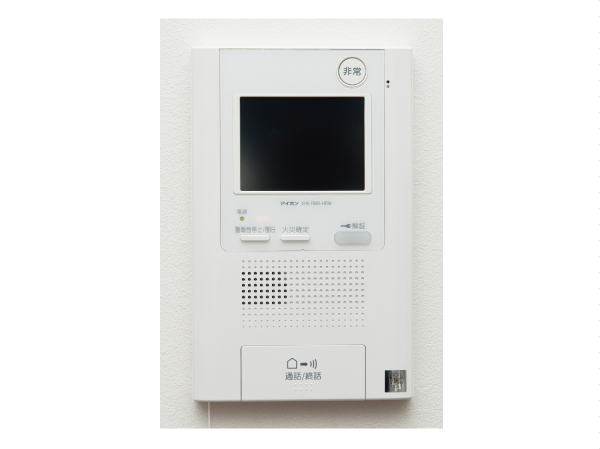 Security.  [Adopt a hands-free intercom full of useful features] (Same specifications) ■ Color with a monitor of the peace of mind ■ Convenient hands-free type ■ Substantial absence function ■ Delivery Box interlocking function