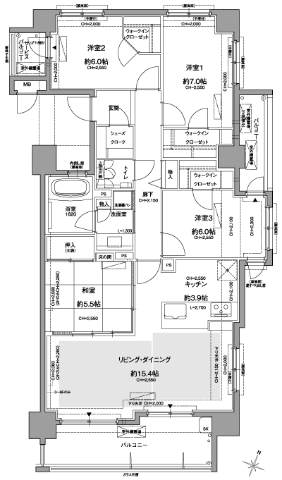 Floor: 4LDK, occupied area: 100.17 sq m, Price: 57,040,000 yen