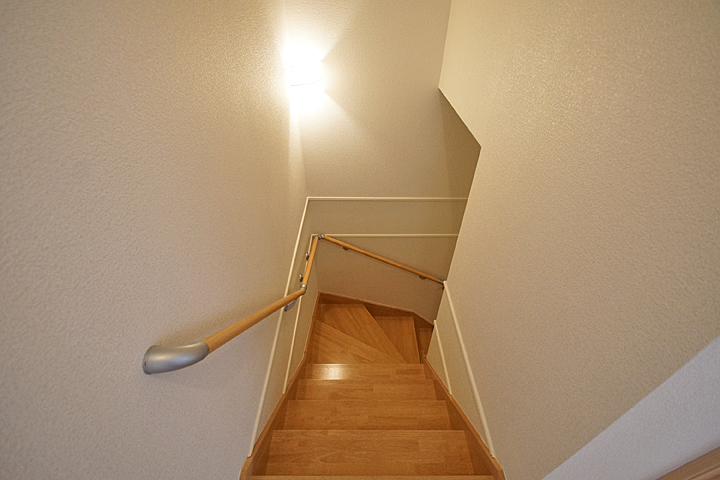 Other room space. Indoor stairs
