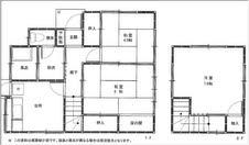 Floor plan. 13.8 million yen, 3DK, Land area 135.85 sq m , Building area 57.51 sq m