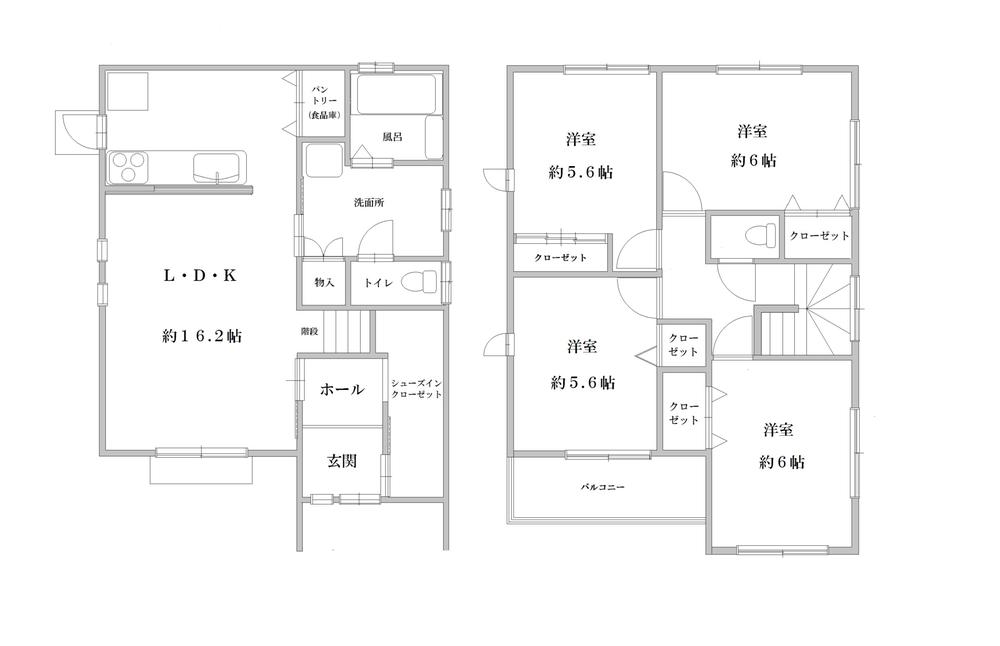 Floor plan. 28.8 million yen, 4LDK + S (storeroom), Land area 208.8 sq m , Building area 100.19 sq m