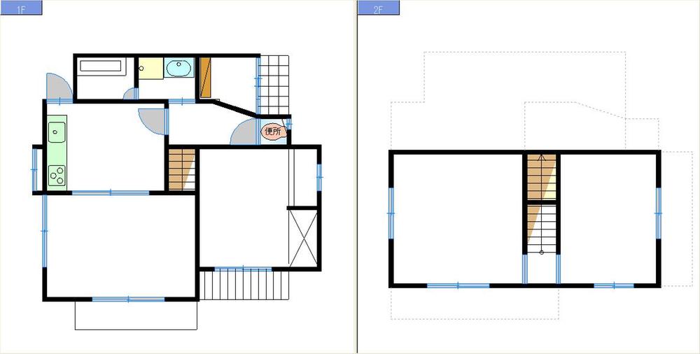 Floor plan. 7.3 million yen, 4DK, Land area 185.07 sq m , Building area 77.41 sq m