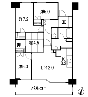 Floor: 4LDK, the area occupied: 81.9 sq m, Price: 38.7 million yen