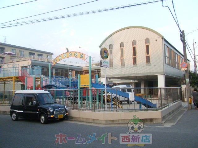 kindergarten ・ Nursery. Green nursery school (kindergarten ・ 119m to the nursery)