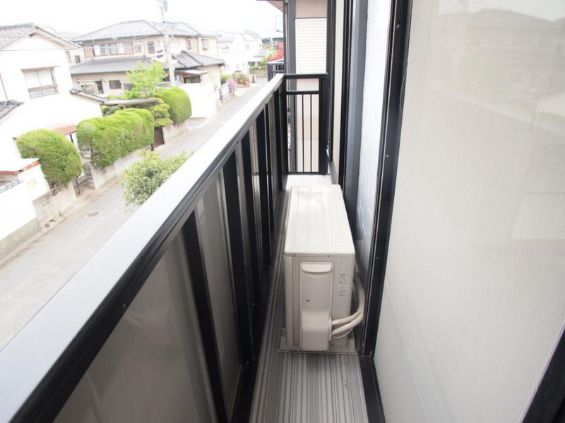 Balcony. Laundry is also here