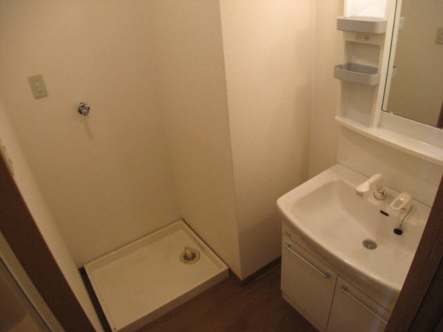 Washroom. Basin undressing space with Shandore