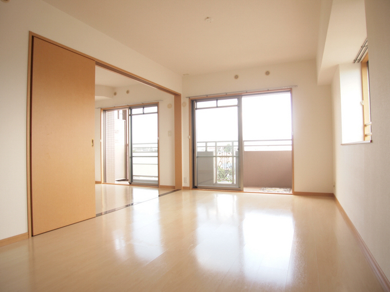 Living and room. Bright living room bathed in light firm