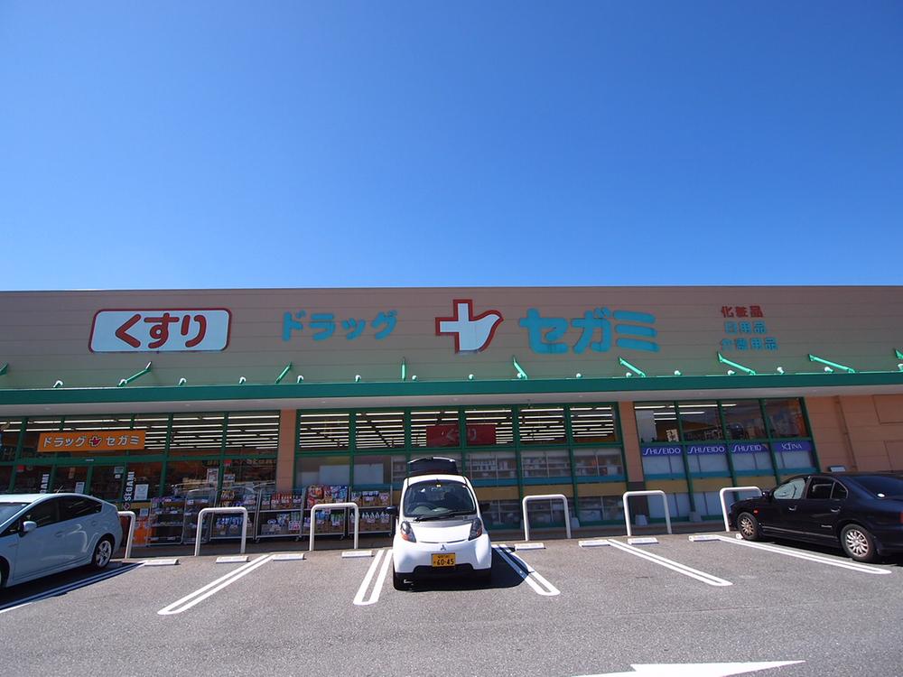 Drug store. Drag Segami 630m until Tamura shop