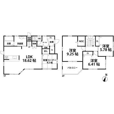 Floor plan. 26,800,000 yen, 4LDK, Land area 165.3 sq m , Building area 103.71 sq m floor plan!