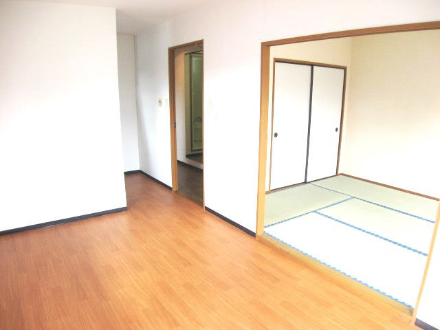 Living and room. Western and Japanese-style