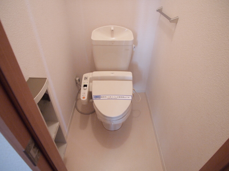 Toilet. Bidet feature is commonplace