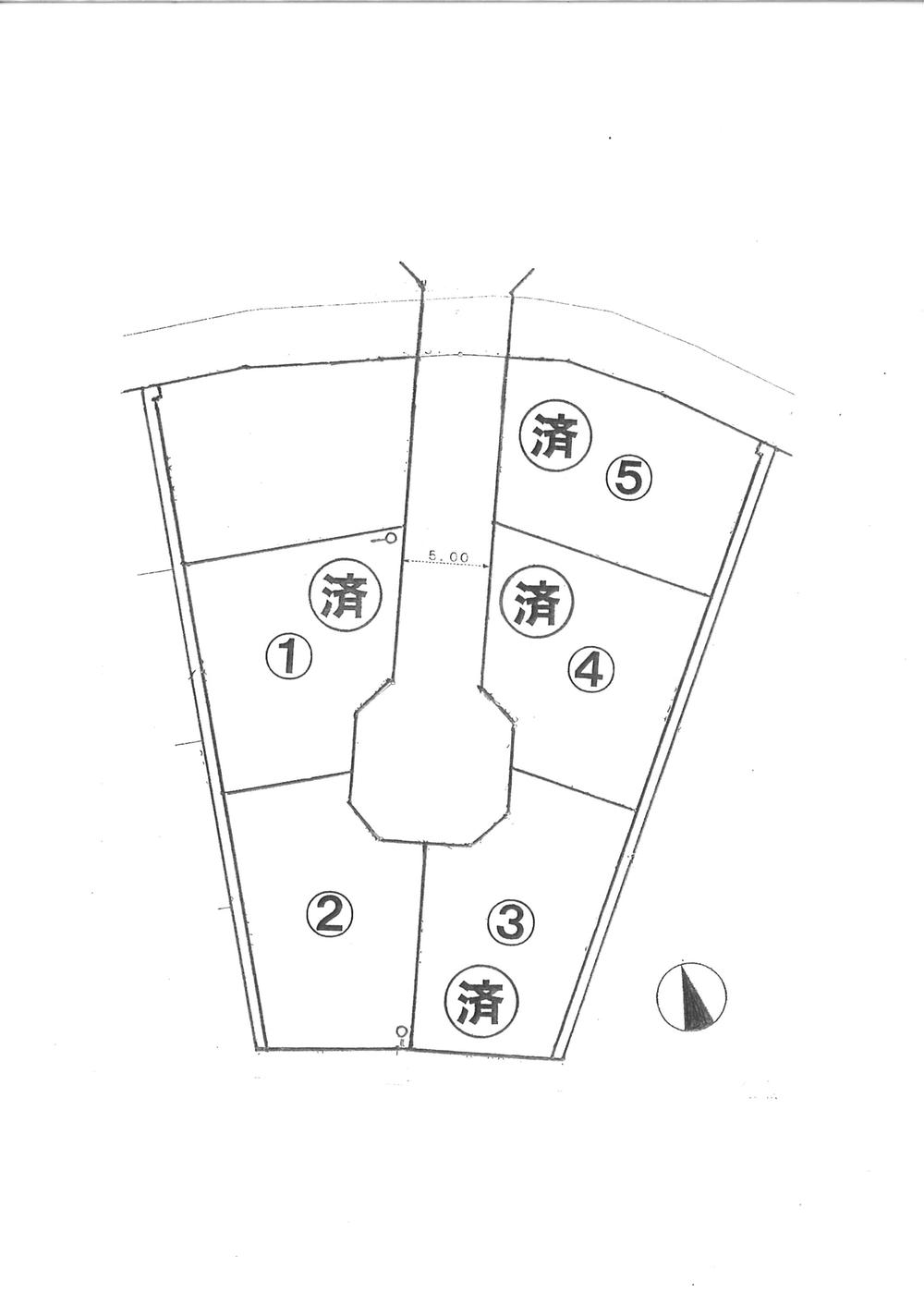 Compartment figure. Land price 15.9 million yen, Land area 140.95 sq m