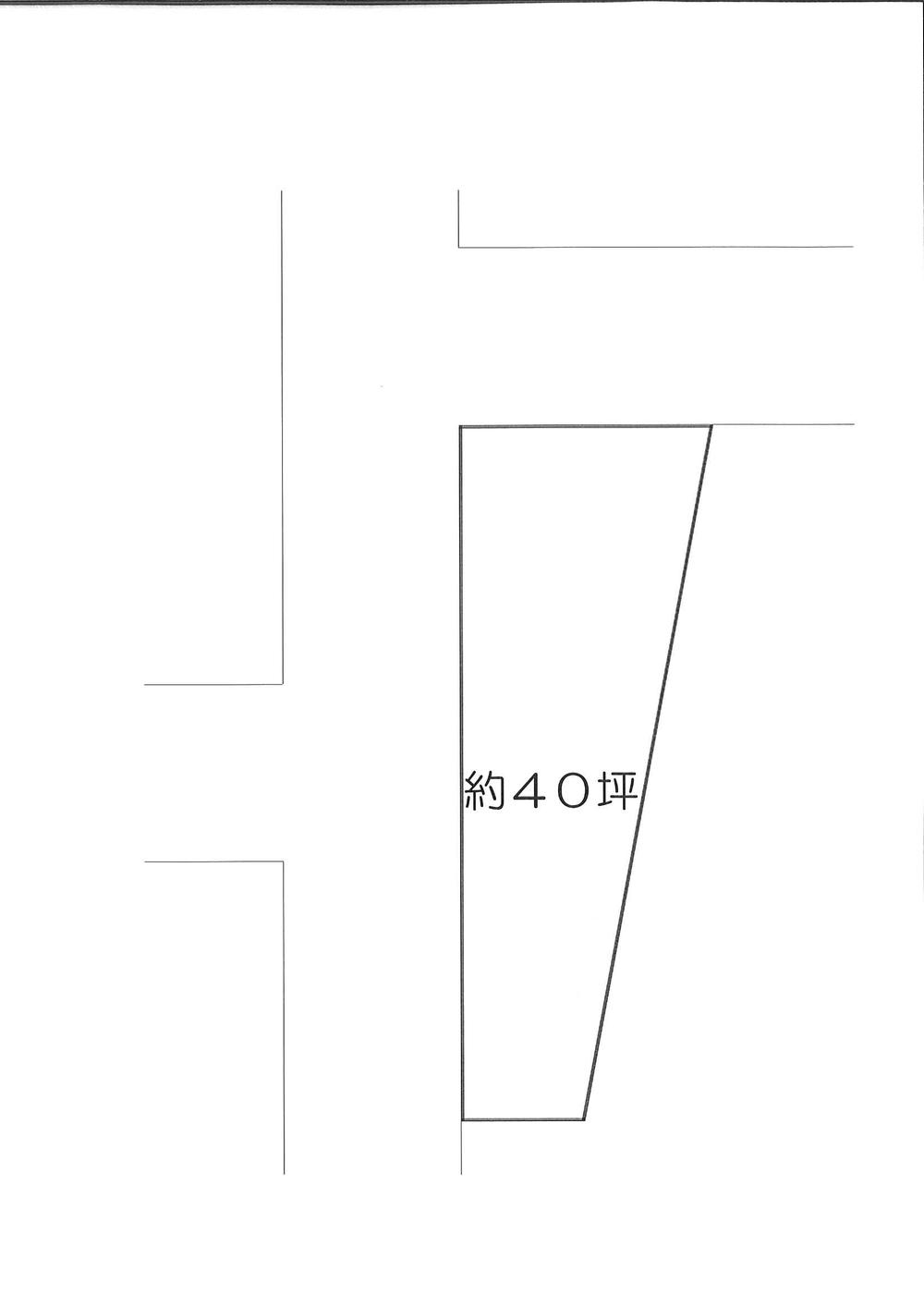 Compartment figure. Land price 7.6 million yen, Land area 132 sq m
