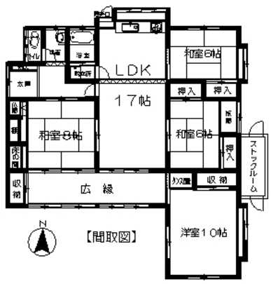 Floor plan. 9.8 million yen, 4LDK, Land area 292.74 sq m , Building area 126.36 sq m