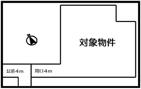 Compartment figure. Land price 16,730,000 yen, Land area 553 sq m