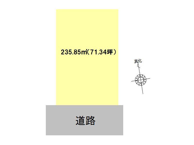 Compartment figure. 35 million yen, 4LDK, Land area 235.85 sq m , Building area 108.47 sq m