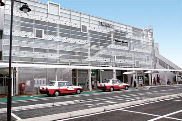 station. 1200m until JR Fukuma Station