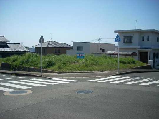 Local land photo. Shooting from the northeast side