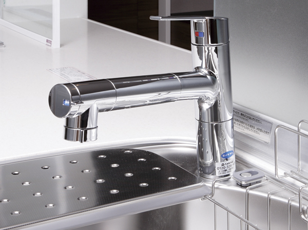 Kitchen.  [Water purification function hand shower faucet] Firmly washable hand shower faucet to every nook and corner of the sink, It is with water purification function.  ※ The cartridge replacement requires a separate contract.