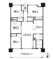 Floor: 4LDK, occupied area: 80.02 sq m, Price: 20,196,200 yen ~ 20,608,200 yen