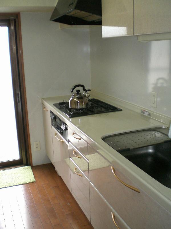 Same specifications photo (kitchen). Of leading to the balcony window is bright kitchen