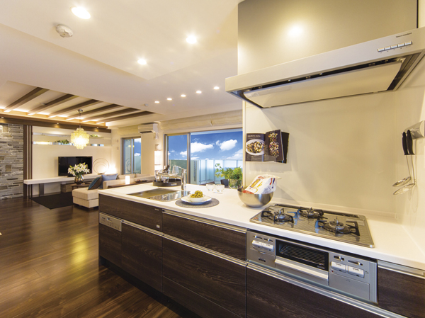 Kitchen.  [kitchen] For important family, Because it is delicious is born place where all your heart to dish what, A commitment to every single nestled. In the original system kitchen that combines high design and abundant storage, It was granted a beautiful and functional setting.