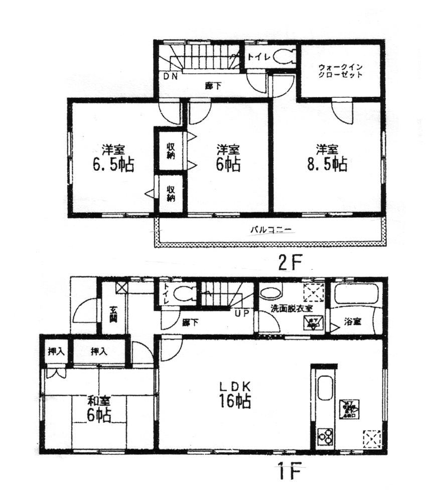Floor plan. (4 Building), Price 21,980,000 yen, 4LDK+S, Land area 219.5 sq m , Building area 105.99 sq m