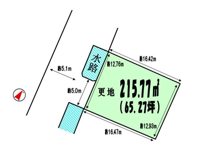 Compartment figure. Land price 7.83 million yen, No land area 215.77 sq m building conditions