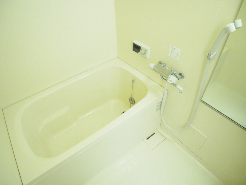 Bath. Spacious bathroom with add cooked. 